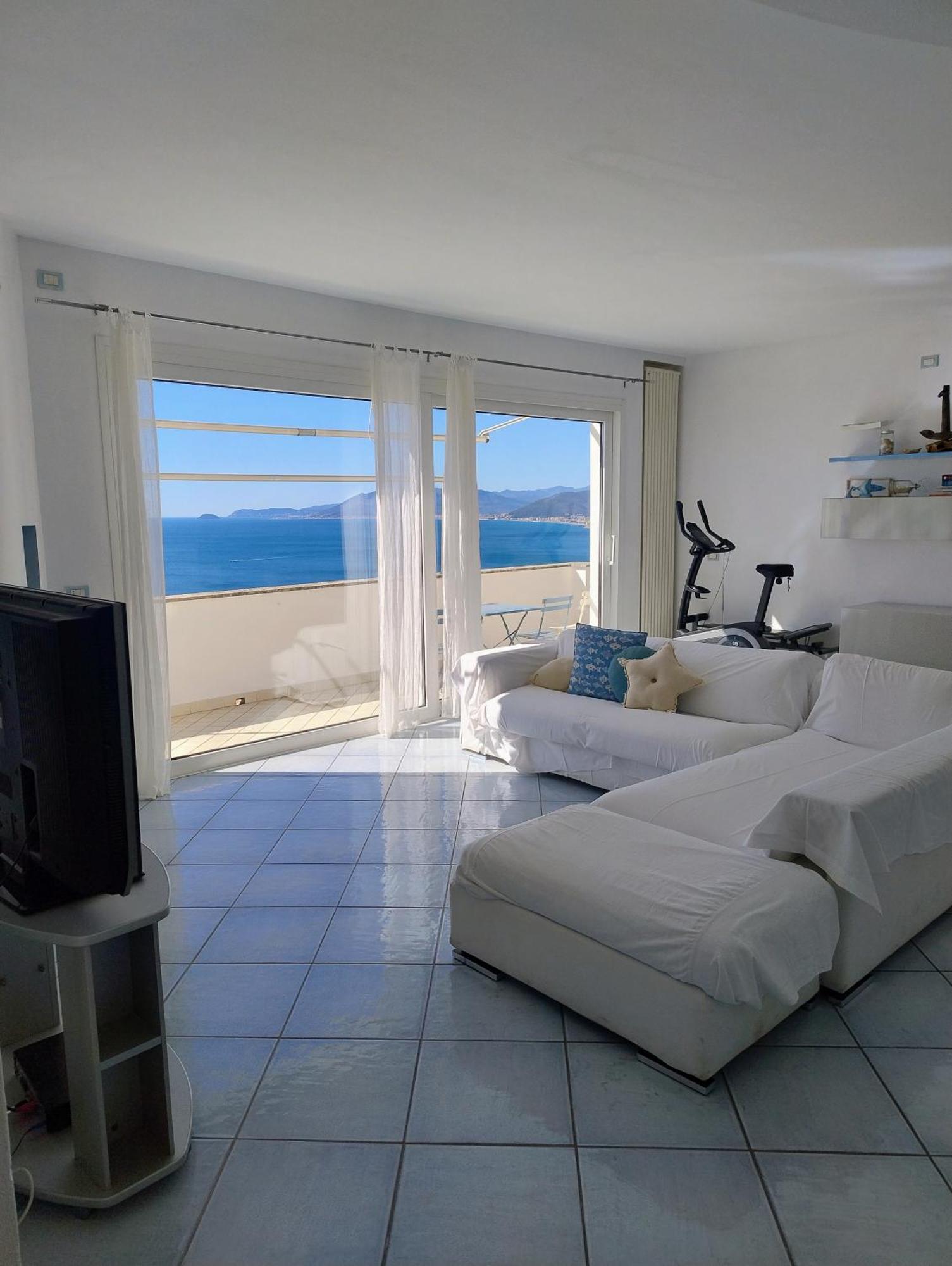 Villa Ischia Attico Sul Mare A Verezzi Борджо-Верецци Экстерьер фото