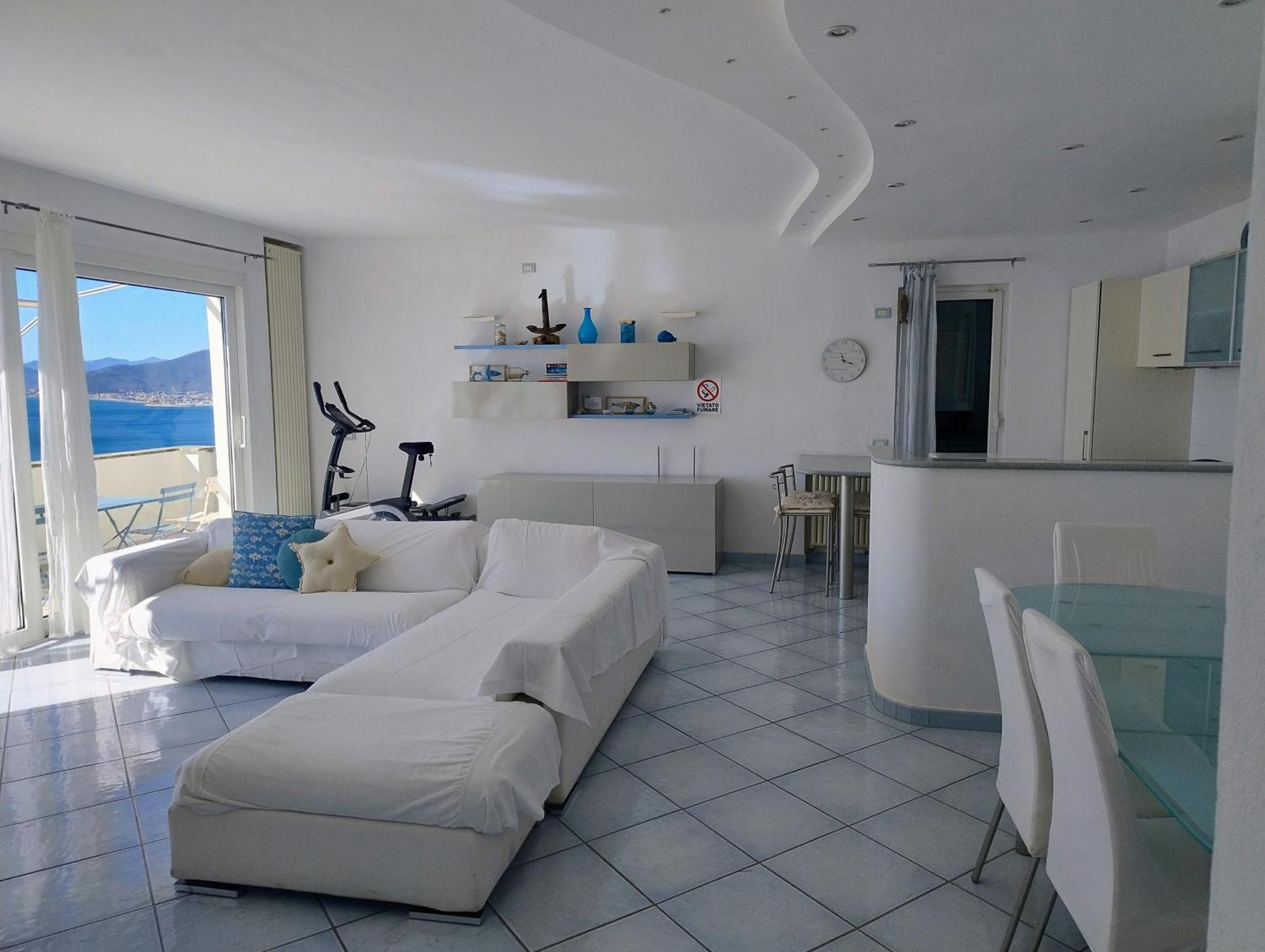 Villa Ischia Attico Sul Mare A Verezzi Борджо-Верецци Экстерьер фото